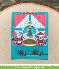 Load image into Gallery viewer, snow globe gift tag