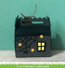 Load image into Gallery viewer, scalloped treat box haunted house add-on