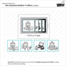 Load image into Gallery viewer, fox costumes before 'n afters
