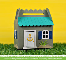 Load image into Gallery viewer, scalloped treat box beach house add-on