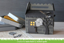 Load image into Gallery viewer, scalloped treat box haunted house add-on