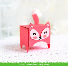 Load image into Gallery viewer, tiny gift box raccoon and fox add-on