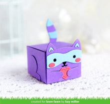 Load image into Gallery viewer, tiny gift box raccoon and fox add-on