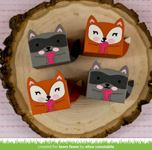 Load image into Gallery viewer, tiny gift box raccoon and fox add-on