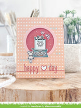 Load image into Gallery viewer, happy heart day line border