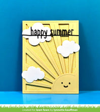 Load image into Gallery viewer, happy summer line border
