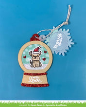 Load image into Gallery viewer, snow globe gift tag
